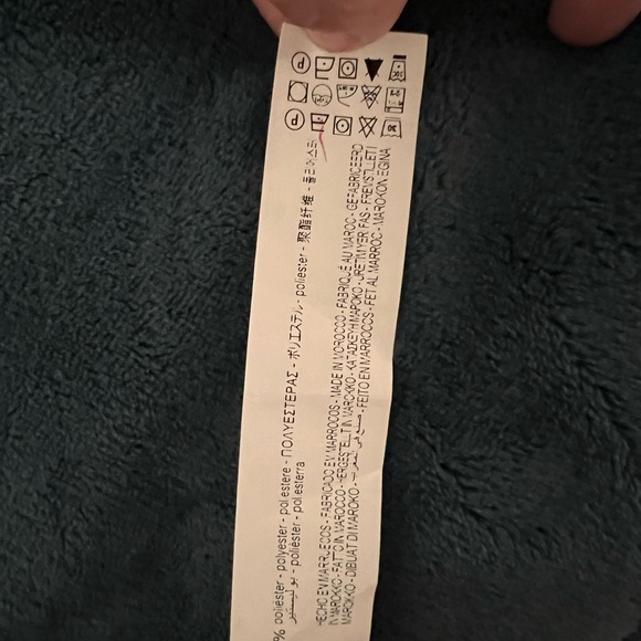 NWT. Zara Pumpkin High-Waist Trousers. M. Waist 15" flat, rise 11", inseam 35" - Picture 6 of 6